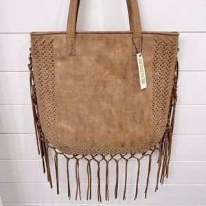 Steve Madden Jshay Tan Tote